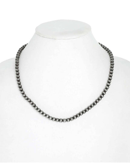 Western Navajo Pearl Beaded Necklace