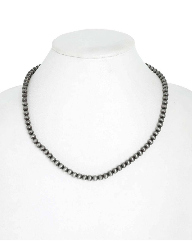 Western Navajo Pearl Beaded Necklace