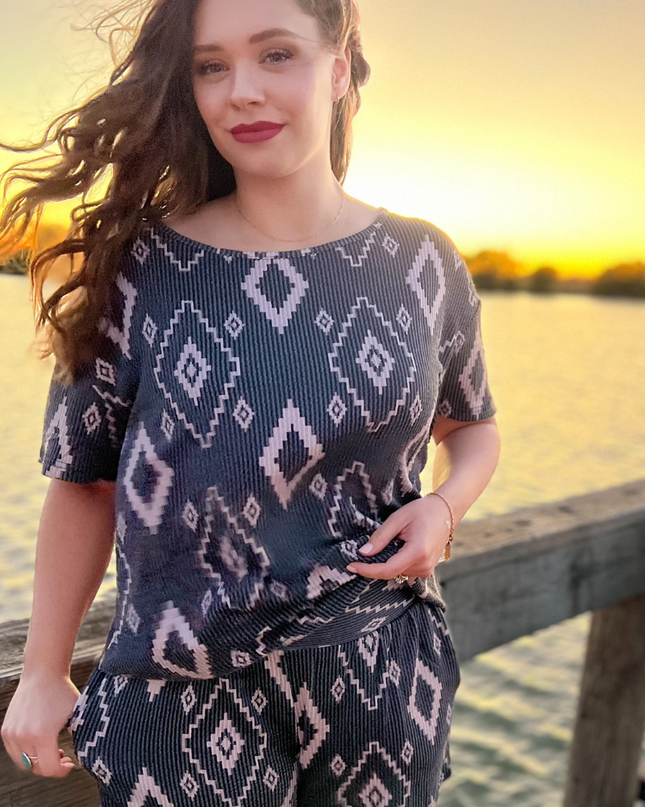 Saturday Night Lounger Top