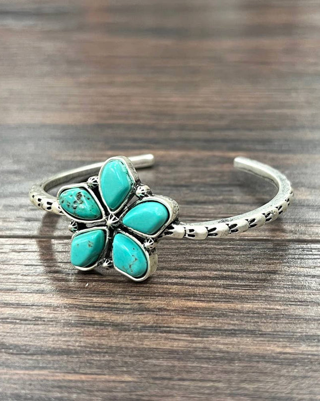 711660, Turquoise Cuff Bracelet