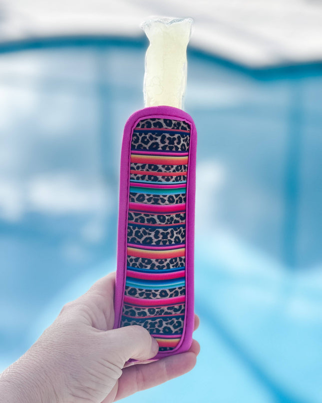 Neoprene Popsicle Holder "Serape Animal"