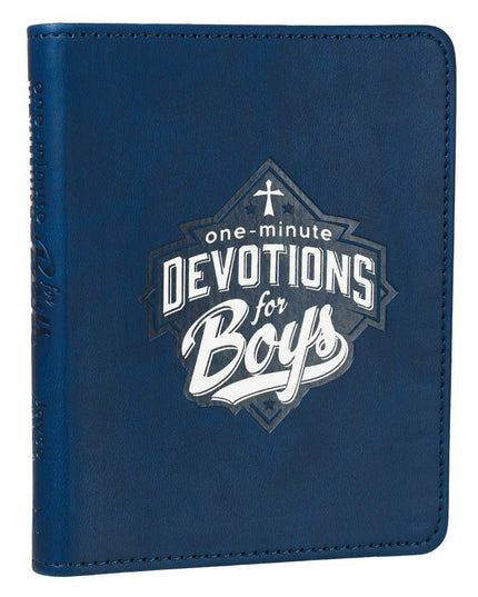 One-Minute Devotions for Boys Faux Leather