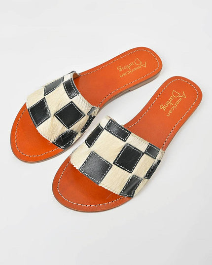 Hair-On Western-Chic Luxury Meets Every-Day Comfort Slippers
