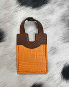 Orange alligator