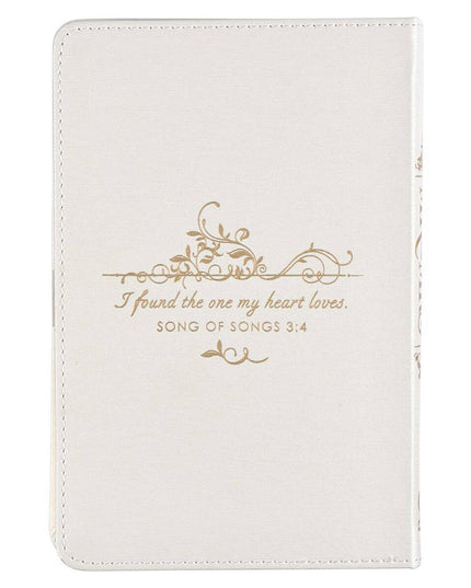 Devotional for Mr. & Mrs. White Faux Leather