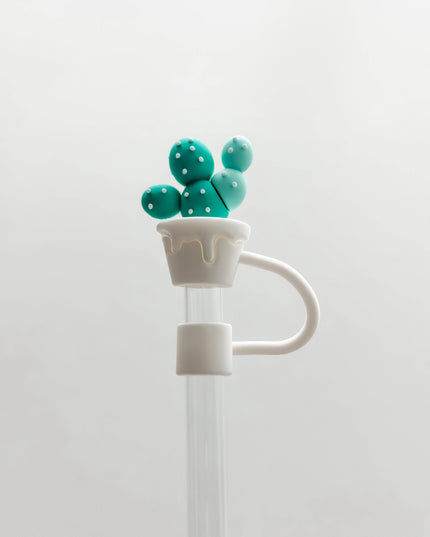 Straw Cover 10MM "Green Cactus"