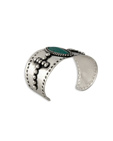 Forever Faith Silver Cuff Bracelet