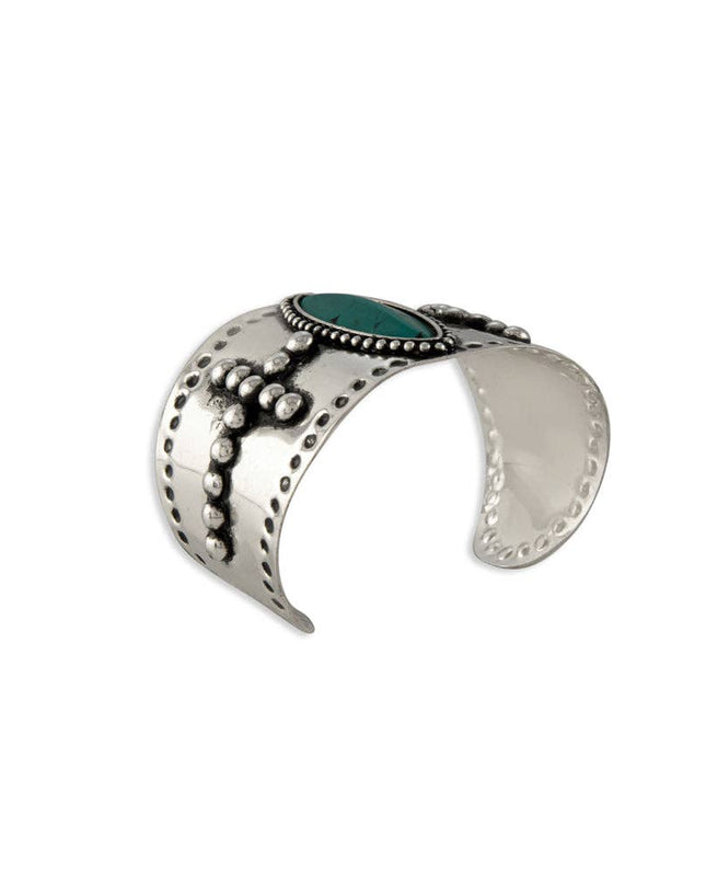 Forever Faith Silver Cuff Bracelet