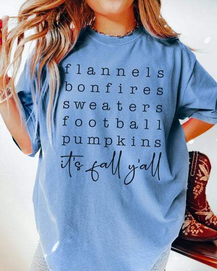 Fall List Tee