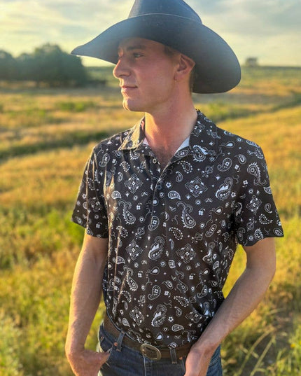 Bandana Country Mens Polo