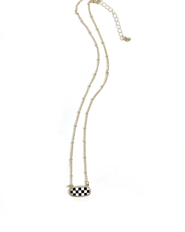 Checkerboard Necklace