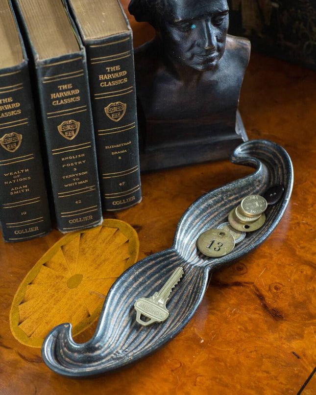 Cast Iron Mustache Dish