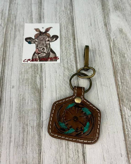 Small Tooled Keychain