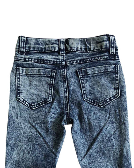 Baby girls navy fashion bell pants denim jeans