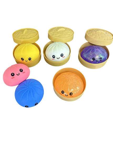 Mystery Dumpling Squishy Toy – Random color