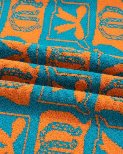 Western Bows & Horseshoes Long Sleeve Sweater