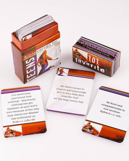 Box of Blessings Favorite Bible Verses for Teens