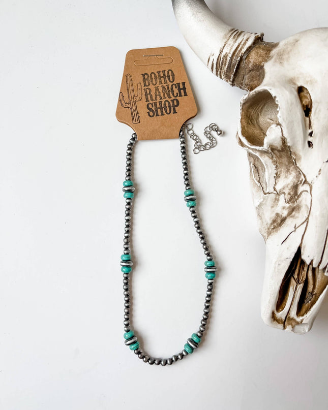 Western Navajo Pearl Choker Navajo Style Pearl