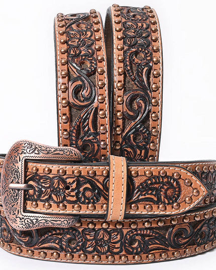 BER244-Western Fashion Premium Leather Belt