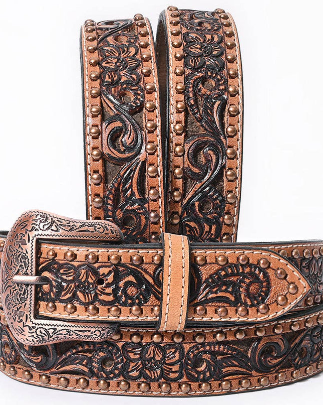 BER244-Western Fashion Premium Leather Belt