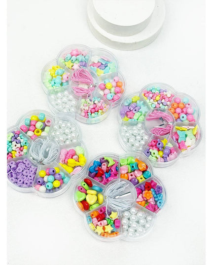 DIY Bracelet Making Pearl Color Mix Beads Set