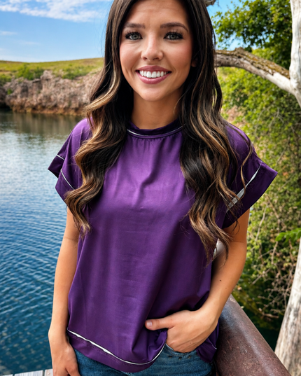 Klassic Kreek Top - Purple