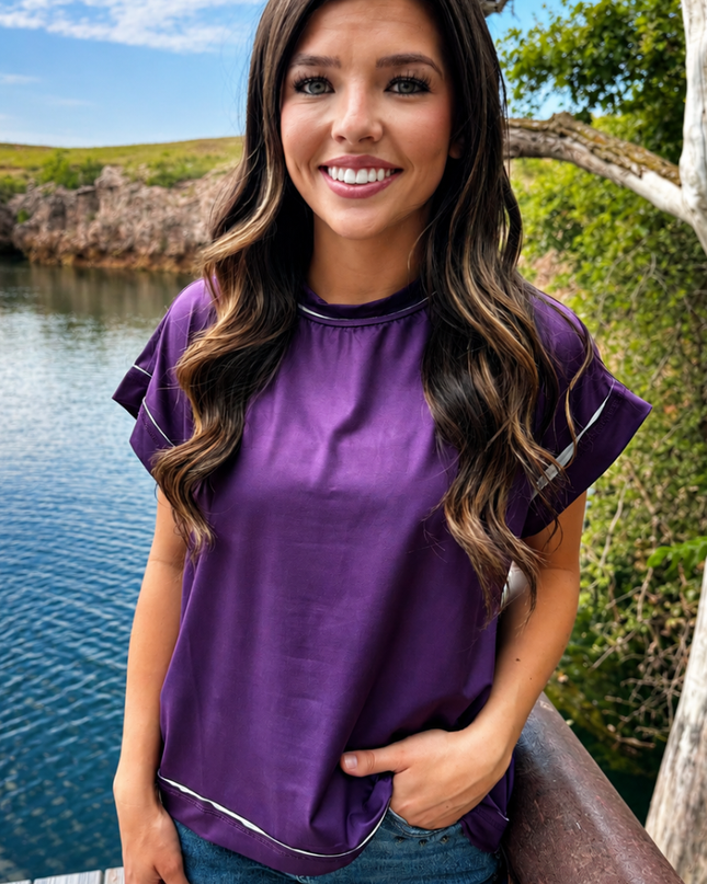 Klassic Kreek Top - Purple