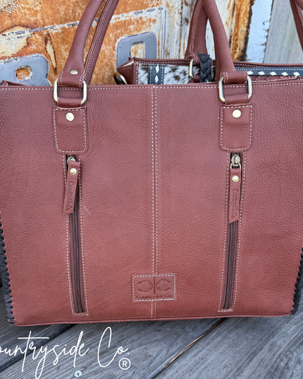 Harper Ranch Cowhide Purse