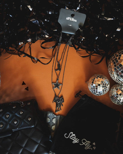 BLAZIN' SADDLE NECKLACE