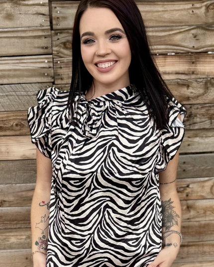 Savanna Stripe Top