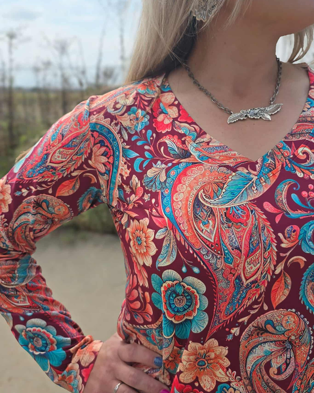 Paisley On The Plains Top