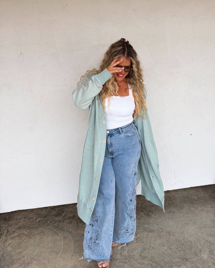 SPRING DESI SWEATSHIRT CARDIGAN