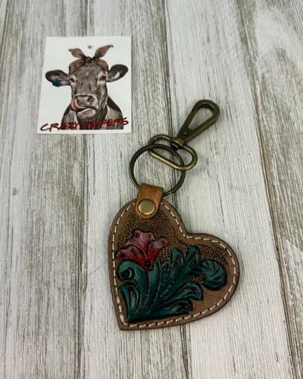 Small Tooled Keychain
