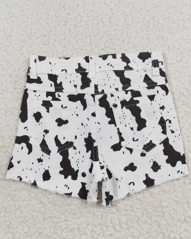 Sibling Baby Girls Denim Shorts Bottom