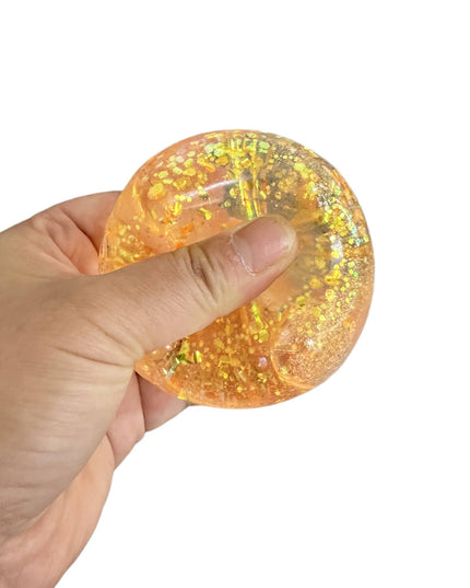 GALAXY GLITTER SLOW RISING SQUISHY CUBES KAWAII FIDGET TOY