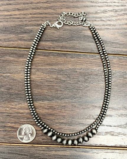 734587, 16" Handmade Navajo Necklace