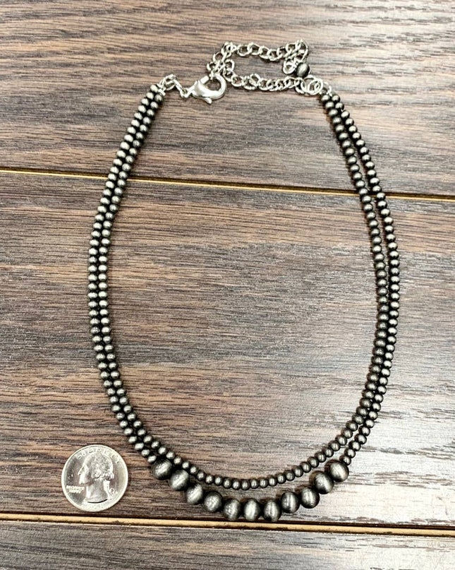734587, 16" Handmade Navajo Necklace