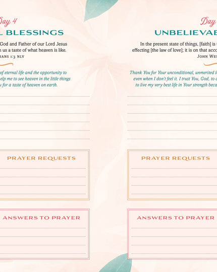 A Year of God's Goodness:A Prayer & Praise Tracker for Women