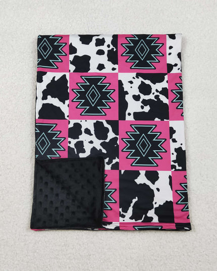 Baby Toddler Children Western Aztec Minky Blankets