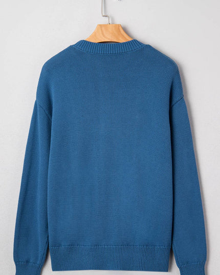 Howdy Embroidered Graphic Western Sweater (S-XL)