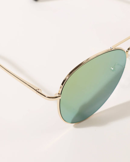 Classic Aviator Dark Tinted Fashion Sunglasses