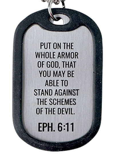 Faith Gear Dogtag Necklace Armor Of God