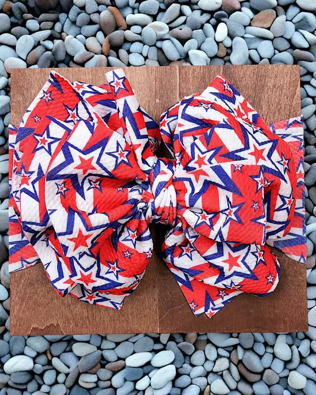 Big Tassel Printed Fashion Headband for Girls and Babies