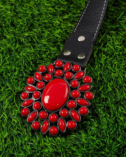 Red Concho Belt for Girls - Kids Charm Online