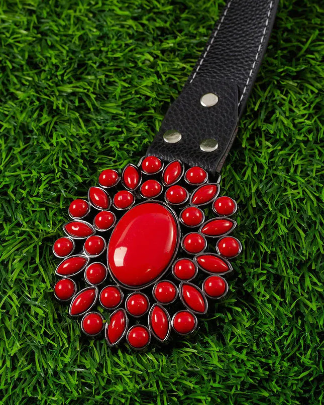 Red Concho Belt for Girls - Kids Charm Online