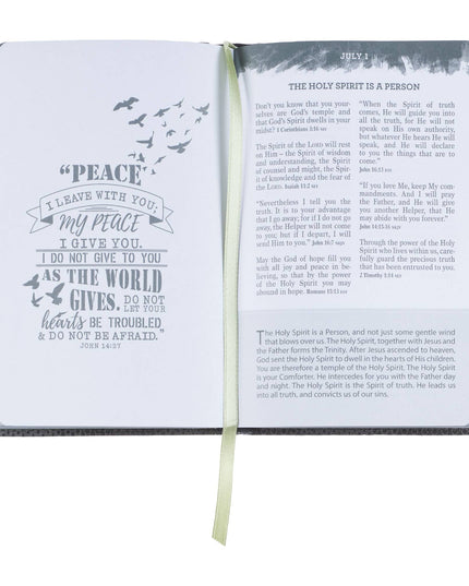 Pocket Bible Devotional for Guys Faux Leather