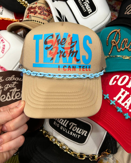 She's From Texas I Can Tell Trucker | Western Hats | Rodeo