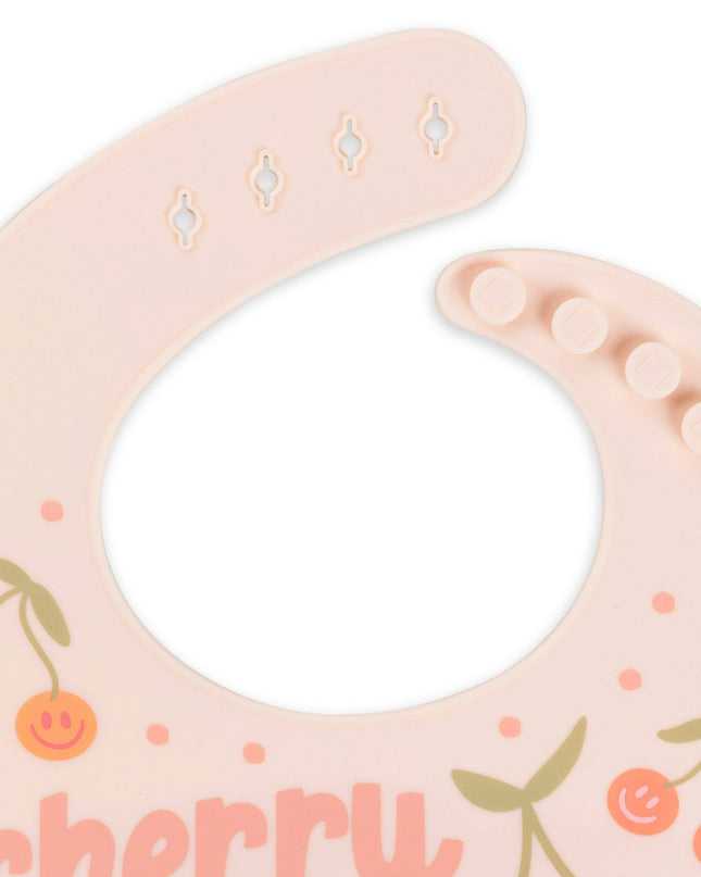 Silicone Bib Cherry Cute