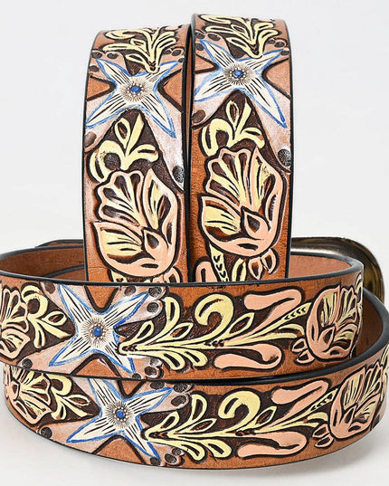 LC-ADBLF157 Genuine American Leather Belt Men and Women