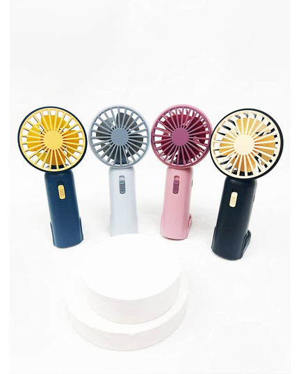 Portable Hand Fan with Pull out Stand